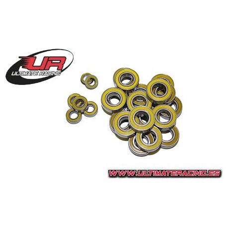 RODAMIENTO  8X16X5 ALTA VELOCIDAD BLINDAJE GOMA(10 PZAS.)