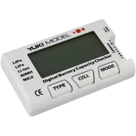 COMPROBADOR DE CAPACIDAD DIGITAL PARA LIPO-LIFE NINH-NIcD 700225