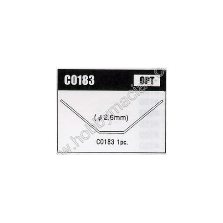 MUGEN MBX-5 BARRA ESTAB.2.6MM   C0183