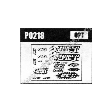 MUGEN ADHESIVOS MUGEN TEAM     P0218