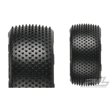 NEUMATICOS 1/10 PROLINE TRAS.2WD PIN POINT (MOQUETA)