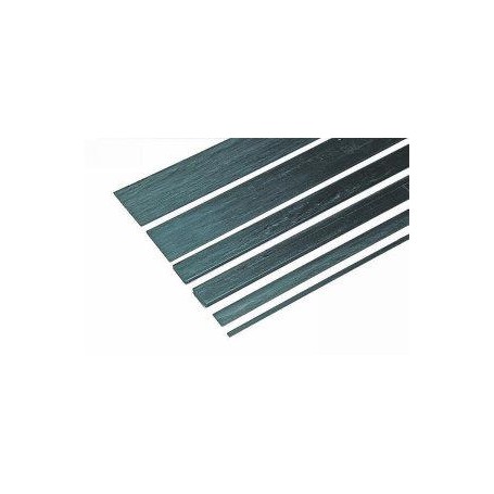 VARILLA CARBONO PLANO 4X1 MM 1 METRO