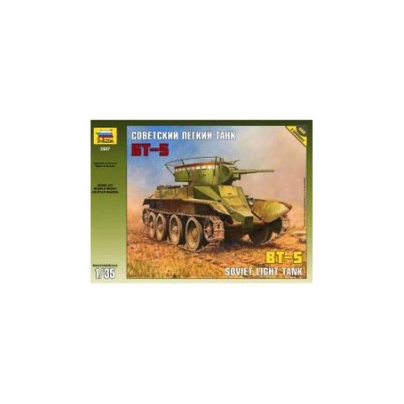 MAQU.ZVEZDA 1/35 SOVIET TANK BT-5 ESPA