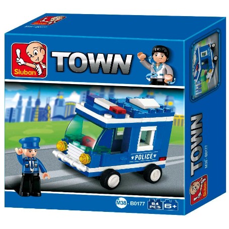 SLUBAN TOW POLICIA FURGONETA 0177