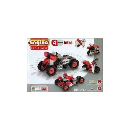 ENGINO INVENTOR 4 MODELOS MOTOCICLETA 0432