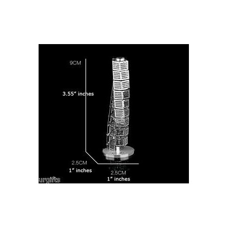 PUZZLE 3D METAL TURNING TORSO AB11163