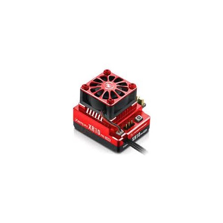 VARIADOR BRUSHLESS HOBBYWING XR10 PRO ROJO 