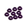 ARANDELAS ALUM.CILINDRICA 3MM PURPURA(8Und).UR1521-P