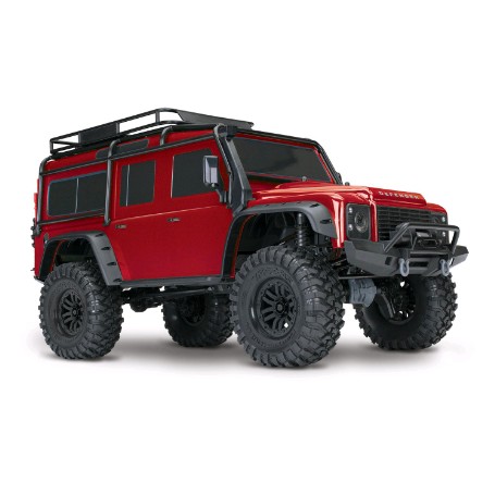 COCHE 1/10 TRAXXAS TRX-4 CRAWLER DEFENDER  (ROJO) TRX82056-4R