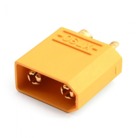 CONECTOR ORO XT90 MACHO 10 PZAS AM-630-10M