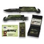 NAVAJA ALBAINOX K25 PEDERNAL/LINTERNA 9.5CM GREEN CAMO 18205-A