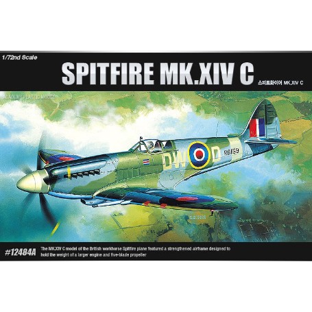 MAQU.ACAD 1/72 SPITFIRE MK XIVC 12484