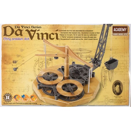 MAQU.ACAD DA VINCI PENDULUM CLOCK 18157