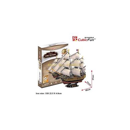 PUZZLE 3D BARCO HMS VICTORY T4019H