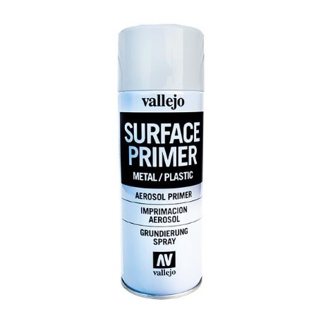 VALLEJO SPRAY GRIS IMPRIMACION 400 ML 28011