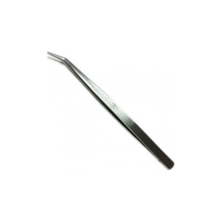 PINZA ACERO CROMADA CURVA 15006