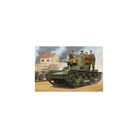 MAQU.1/35 HOBBYBOSS SOVIET T-26 LIGHT INANTRY MOD 1935  82496