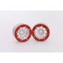 CRAWLER LLANTAS BEADLOCK PT ECHOLE SILVER/RED 1.9 MT0050SR