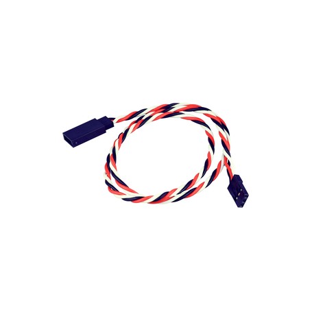 CONECTOR ALARG.SERVO FUTABA  45CM (TRENZADO) (UNI)