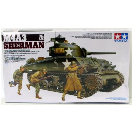 MAQU.TAMIYA 1/35 m4a3 sherman 75 mm gun late 35250