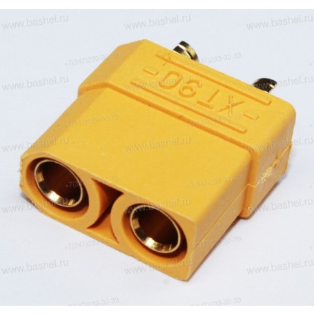 CONECTOR ORO XT90 HEMBRA (BATERIA)  1 PZAS AM-630-100F