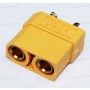 CONECTOR ORO XT90 HEMBRA (BATERIA)  1 PZAS AM-630-100F