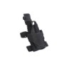 FUNDA PISTOLA TACTICA PERNERA  PISTOLA NEGRO WS20177B