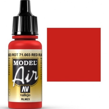 VALLEJO MODEL AIR ROJO RLM23 71003