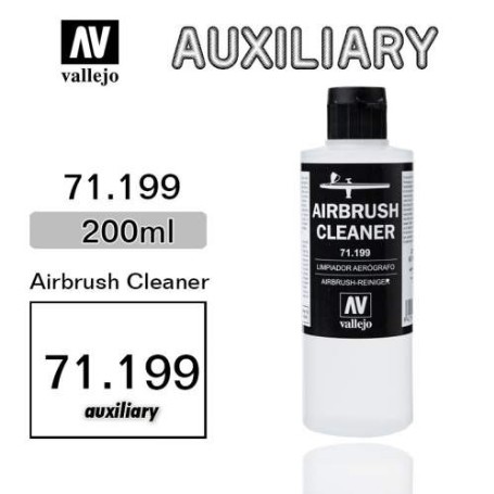VALLEJO LIMPIADOR AEROGRAFO 200ML. 71199