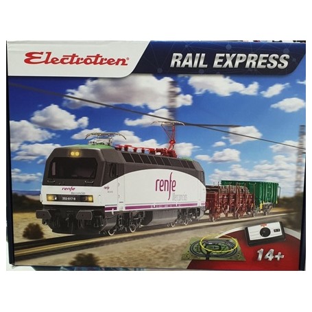 CIRCUITO TREN ELECTROTREN STARTER SET RAIL EXPRESS E10120