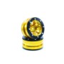 CRAWLER LLANTAS ALUMINIO BEADLOCK PT WAVE ORO/NEGRO 1.9