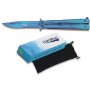 ALBAINOX NAVAJA ABANICO RAINBLUE HOJA 10 CM 02185