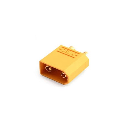 CONECTOR ORO XT90 (MASTER) MACHO (VARIADOR/CARGADOR) 1 PZAS AM-630-100