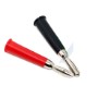 CONECTOR BANANAS (R+N) PARA SOLDAR