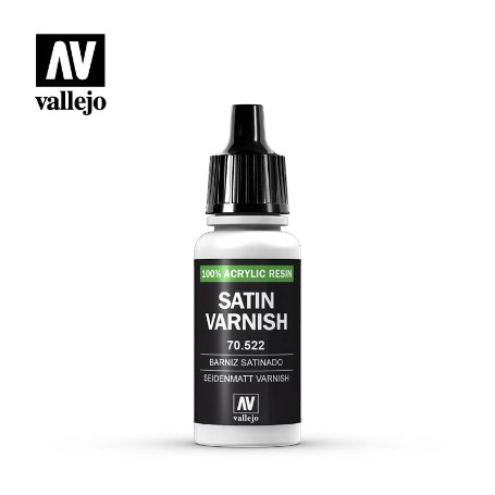 VALLEJO BARNIZ PERMANENTE SATINADO 70522