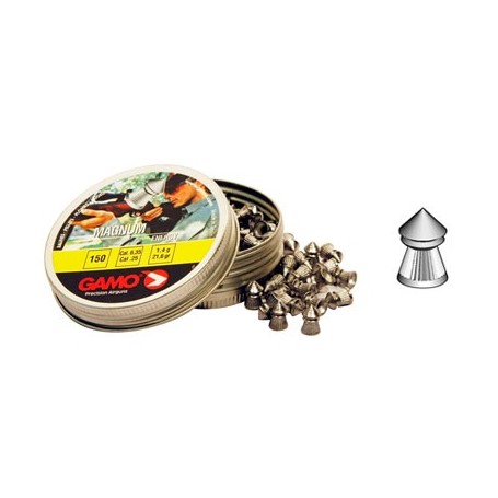 MUNICION 5.5MM MAGNUN C.METAL(C.PUNTA) 6320225