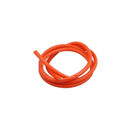 CABLE SILICONA 6.0MM ROJO (1 METRO)
