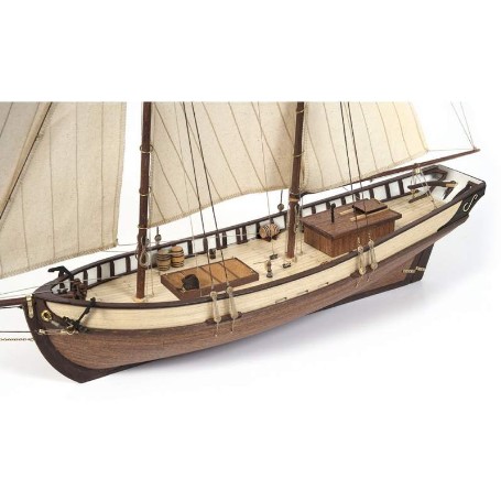 BARCO OCRE POLARIS CON VELAS 12007