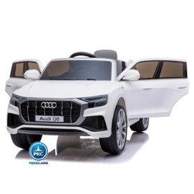 COCHE BATERIA AUDI Q8 BLANCO MP3 