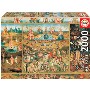 PUZZLE EDUCA 2000 EL JARDIN DE LAS DELICIAS 18505