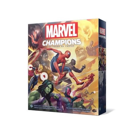 ASMODEE MARVEL CHAMPION; EL JUEGO DE CARTAS MC01ES