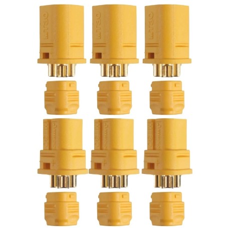 CONECTOR ORO MT30 (3 PAREJAS) AM-634-3P