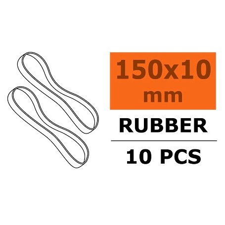 GOMA ALAS 140X10MM (10UND)