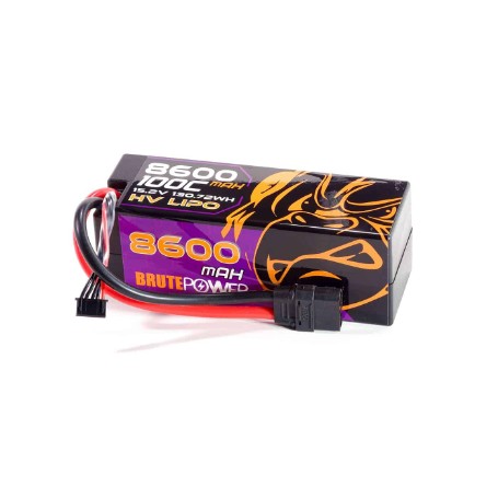 BATERIA LIPO 14.8V 8600MAH 100C HV BRUTE POWER HARD CASE