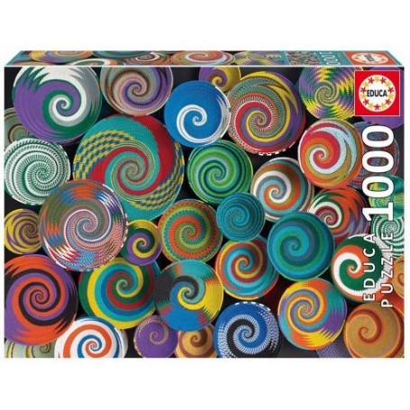 PUZZLE EDUCA 1000 COLLAGE ANDREA TILK FSC 19020