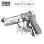 PUZZLE 3D METAL PISTOLA BERETTA 92