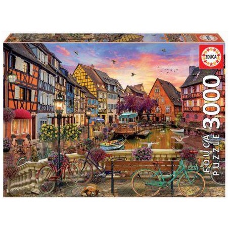 PUZZLE EDUCA 3000 COLMAR, FRANCIA 19051