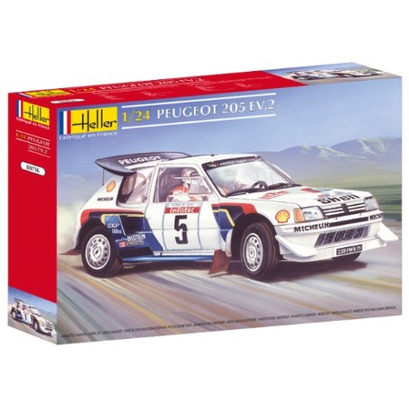 MAQU.1/24 HELLER PEUGEOT 205 EV2