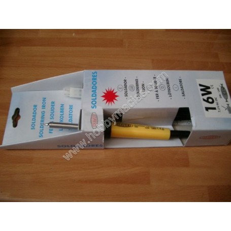 SOLDADOR 7.2V- 16W PUNTA LARGA VIDA