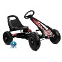 KART A PEDALES COMPETICION BLANCO/ROJO  RUEDAS HIMCHABLES 